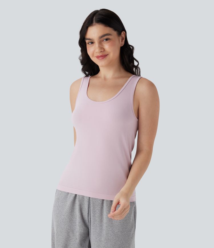 Seamless Flow U Back Lounge Tank Top