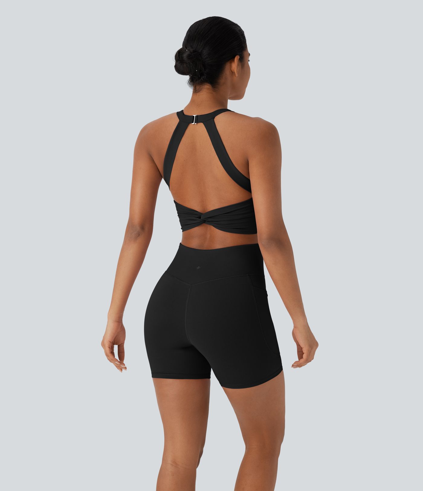 Halara UltraSculpt™ SoCinched Combinaison de Contrôle du Bentre avec Poches - Édition Facile