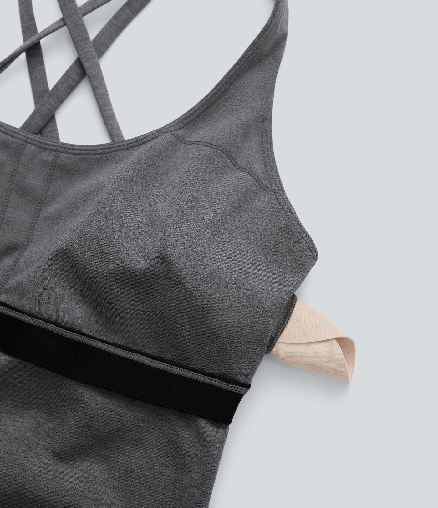 Schnell trocknender Yoga-Einteiler