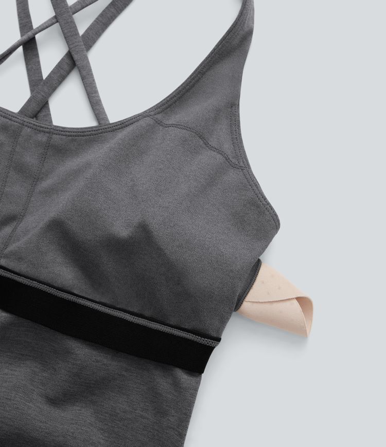 Schnell trocknender Yoga-Einteiler