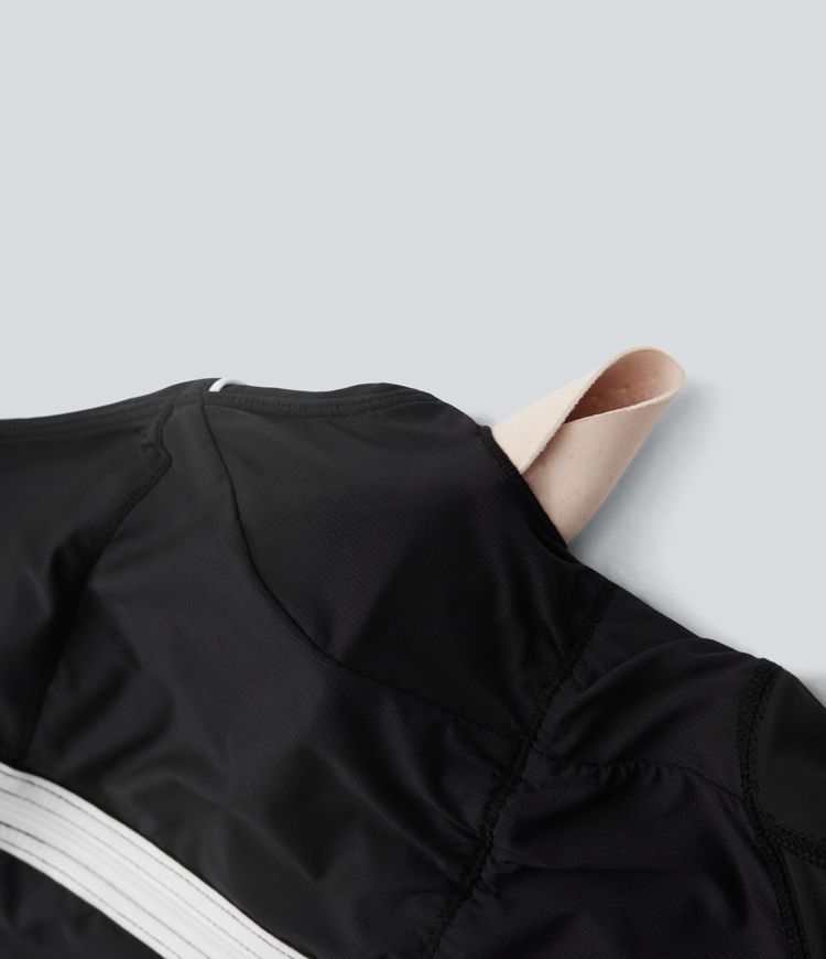 Robe golf active mini Softlyzero™ séchage rapide sans manches demi-zip avec poches latérales - Golf Tee