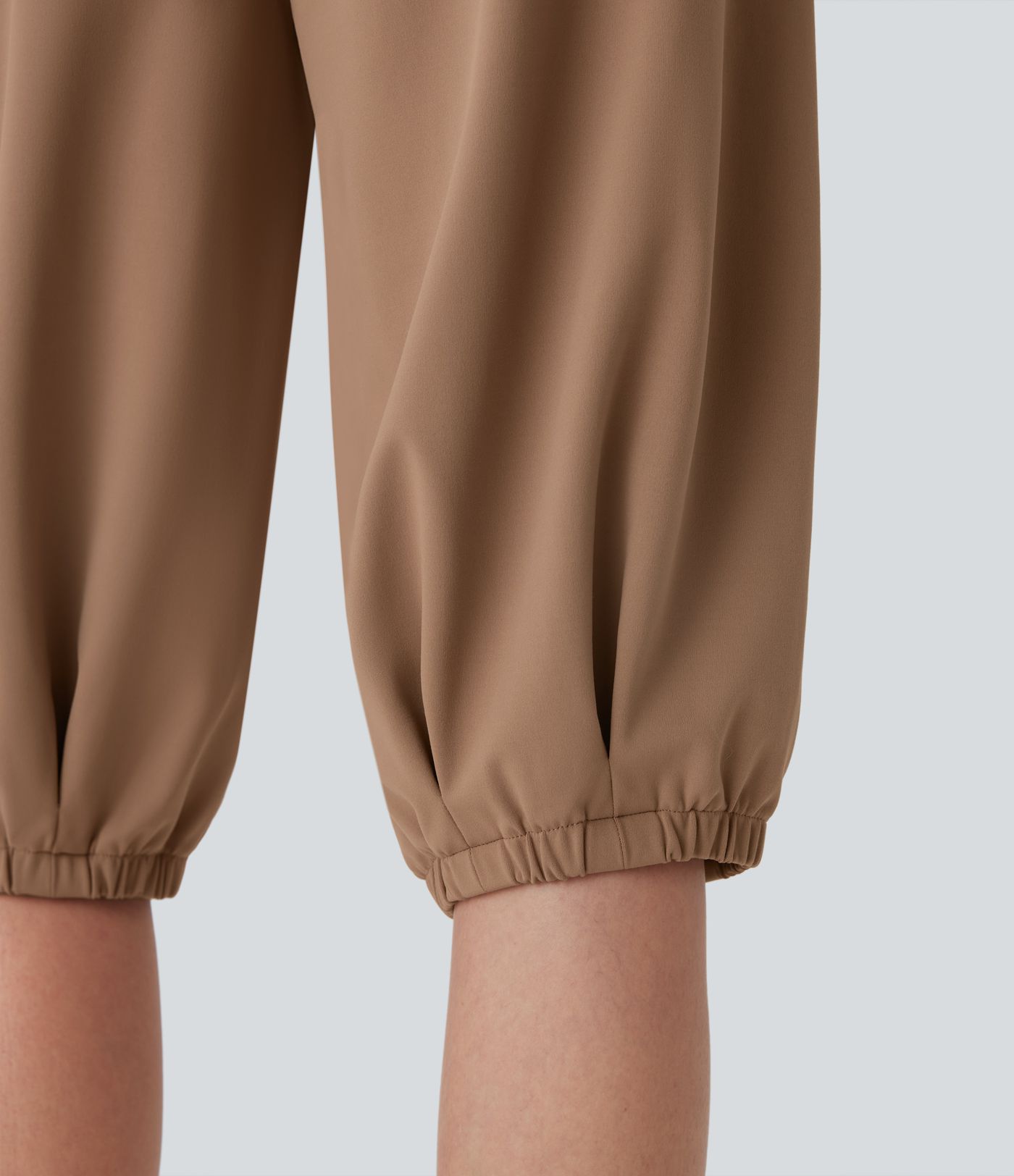 DayStretch High Waisted Tapered Casual Pedal Pusher Pants with Pockets