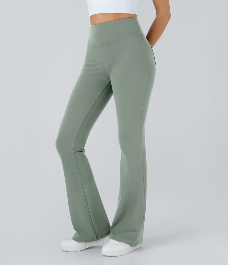 DayStretch High Waisted Pocket Flare Yoga Leggings