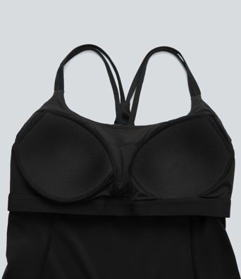 Halara UltraSculpt™ Cool Quick Dry Molded Cups Yoga Cami Top-UPF50+