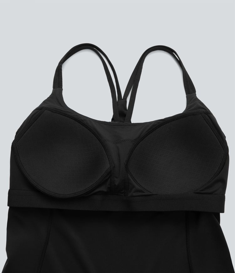 Halara UltraSculpt™ Cool Quick Dry Molded Cups Yoga Cami Top-UPF50+