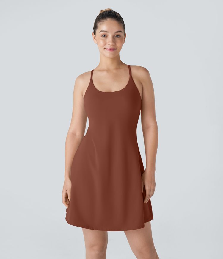 SoftlyZero™ Plush Backless Active Dress-Longer Length-Easy Peezy Edition