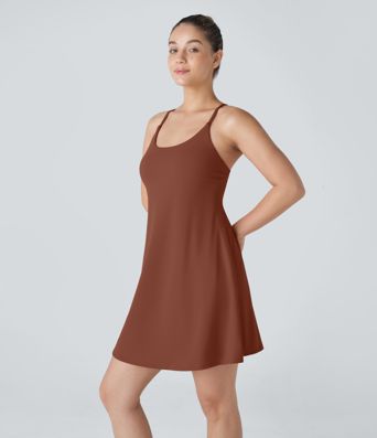 SoftlyZero™ Plush Backless Active Dress-Longer Length-Easy Peezy Edition