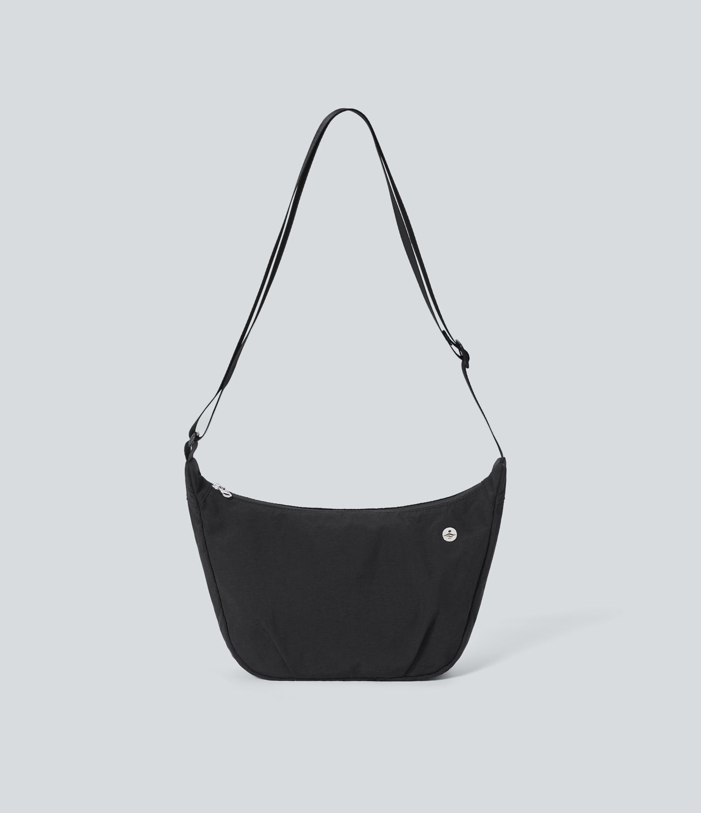 Halara Logo Zipper Casual Shoulder Bag