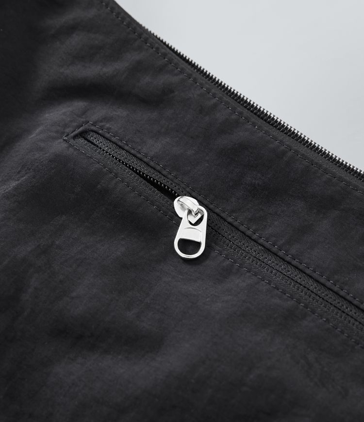 Halara Logo Zipper Casual Shoulder Bag