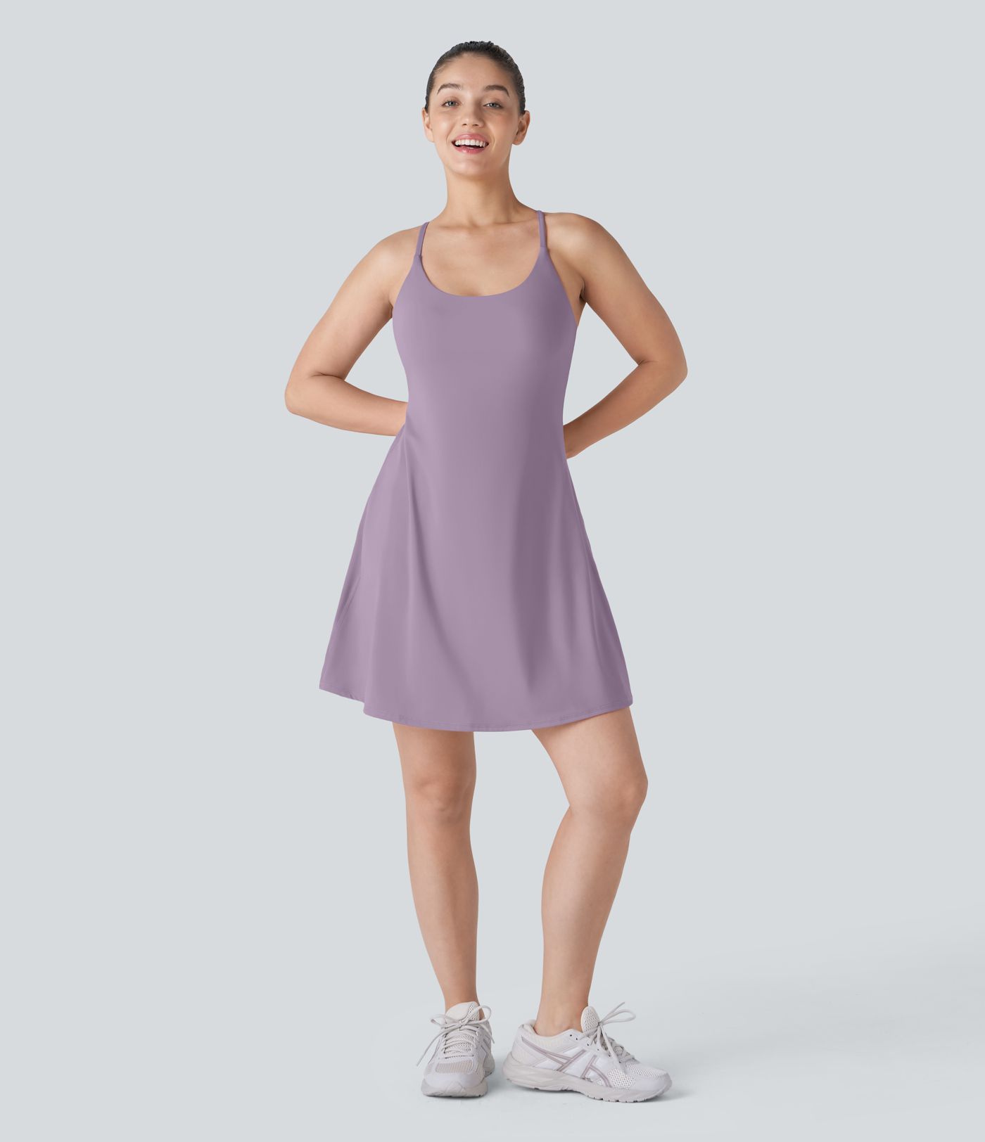 SoftlyZero™ Plush Backless Active Dress-Longer Length-Easy Peezy Edition