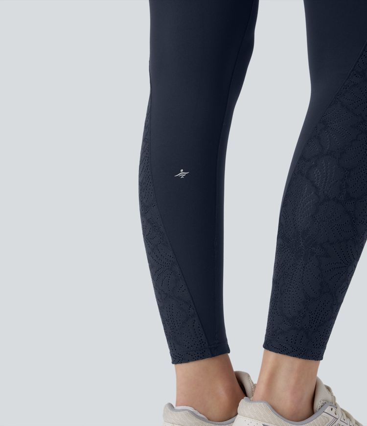 Short cycliste 17,5 cm d'entraînement gainant galbant taille haute avec poches Halara UltraSculpt™