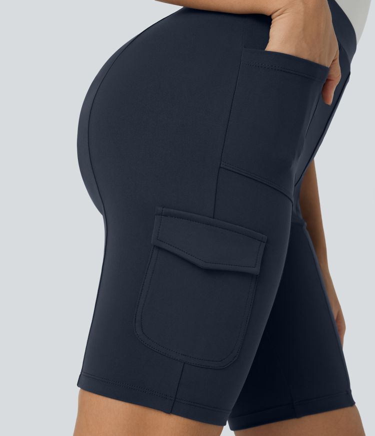 Pantalón corto ciclismo tiro alto múltiple bolsillo 20.3cm