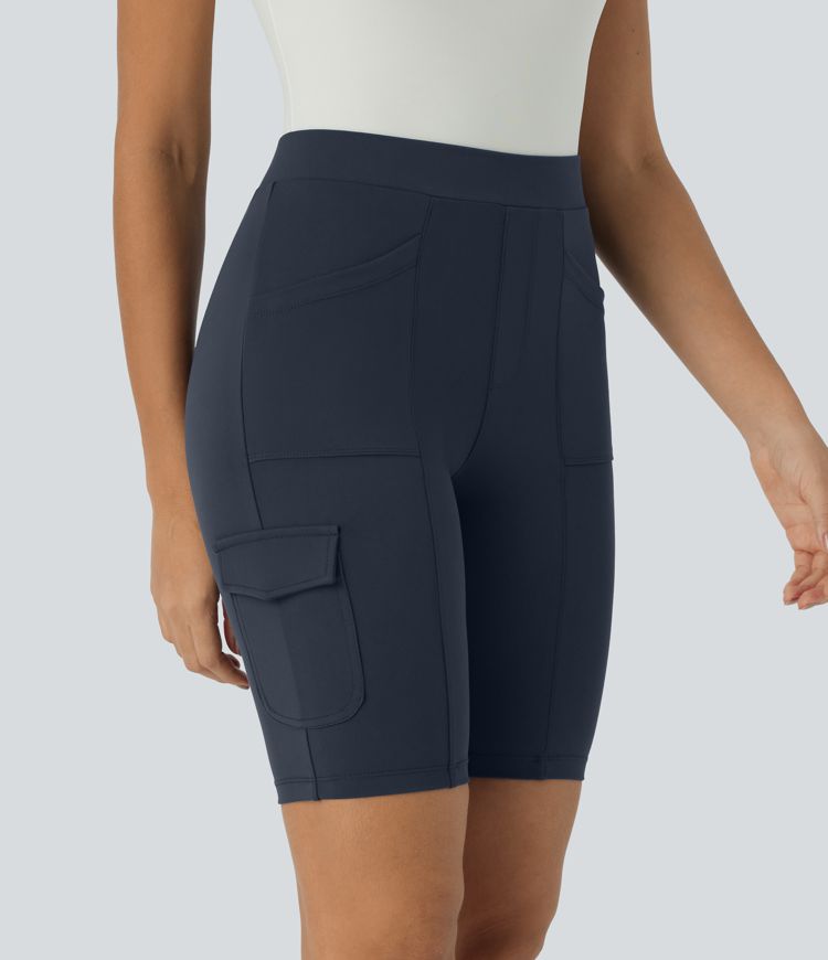 Pantalón corto ciclismo tiro alto múltiple bolsillo 20.3cm