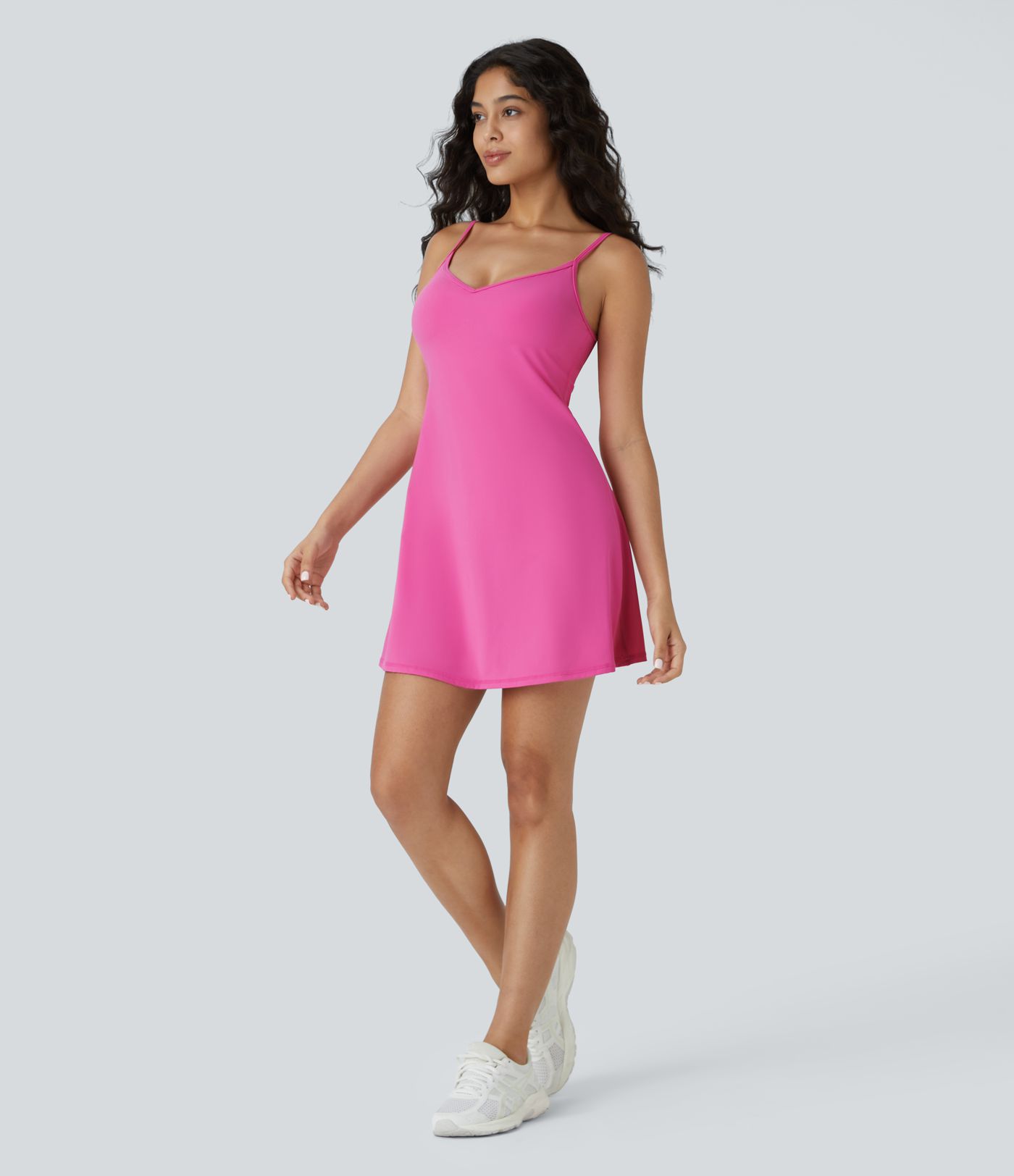 SoftlyZero™ Luftig 2-in-1 Taschen-Flare Mini Slip Kühl-Touch Aktiv Kleid-Leicht Gemacht Edition