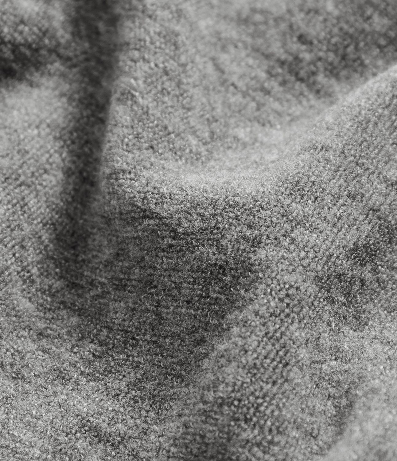 Sudadera cuello barco manga obispo ribete