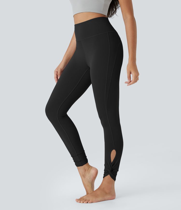 SoftlyZero™ Yogalegging met hoge taille en uitgesneden zakken - UPF50+