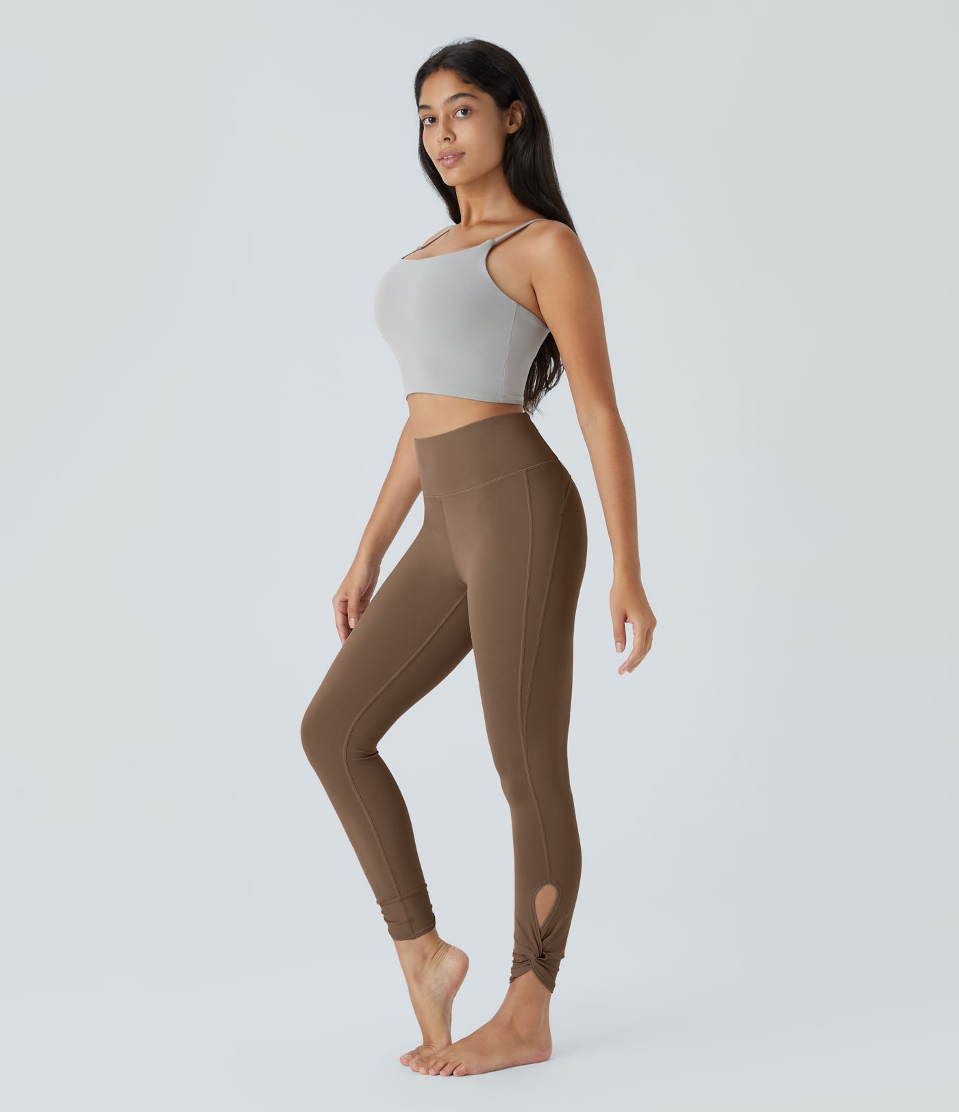 SoftlyZero™ High Waisted Pocket Cut Out Yoga Leggings-UPF50+