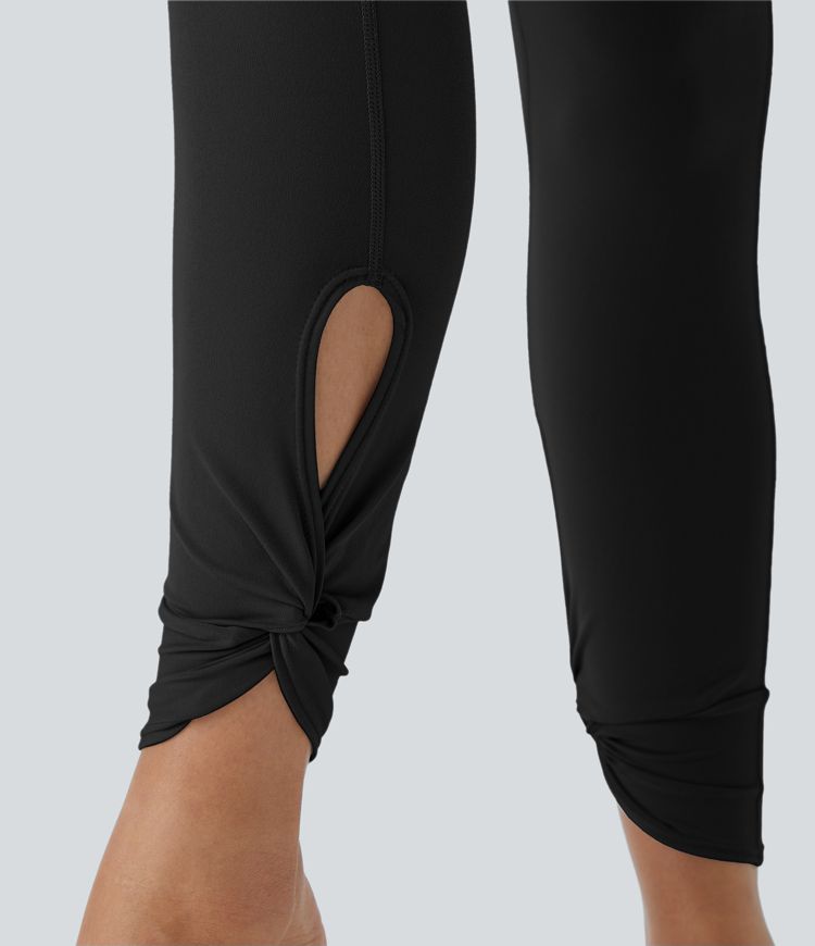 SoftlyZero™ Yogalegging met hoge taille en uitgesneden zakken - UPF50+