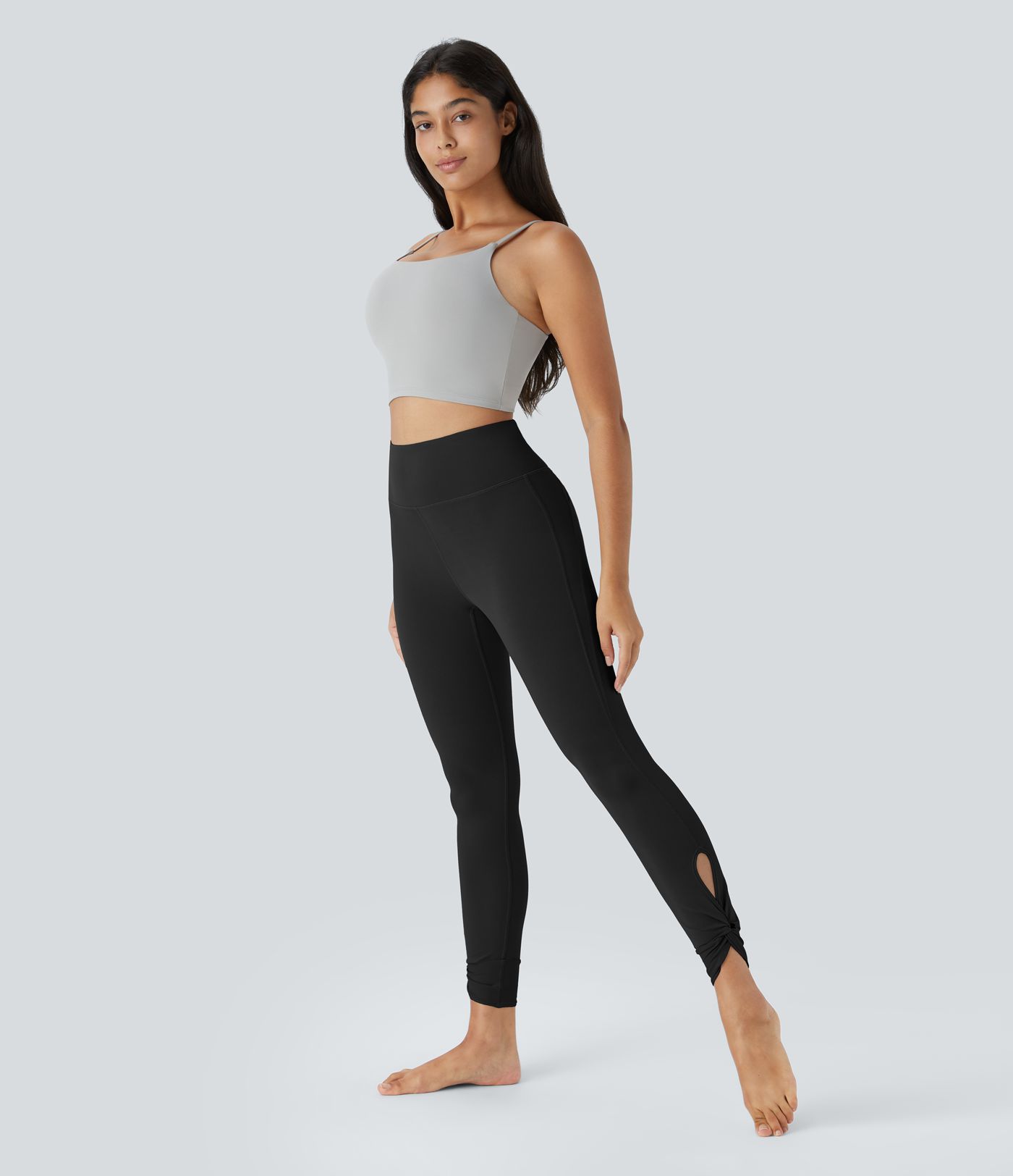 SoftlyZero™ Yogalegging met hoge taille en uitgesneden zakken - UPF50+