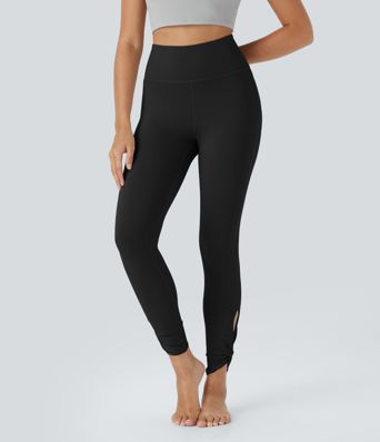 SoftlyZero™ Yogalegging met hoge taille en uitgesneden zakken - UPF50+