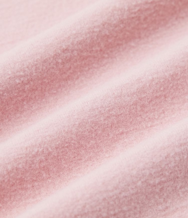 Top térmico ajustado manga larga cuello alto fruncido