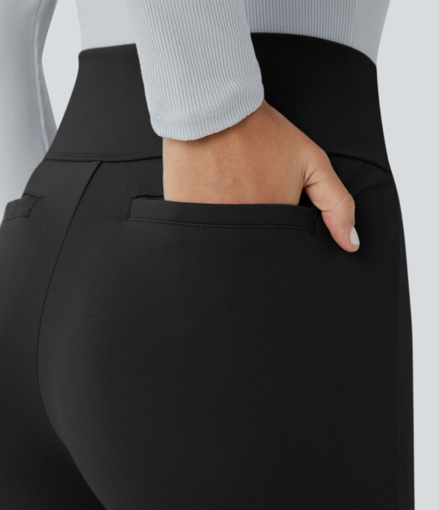 Halara Flex™ SculptKnit High Waisted Decorative Pocket Work Pants