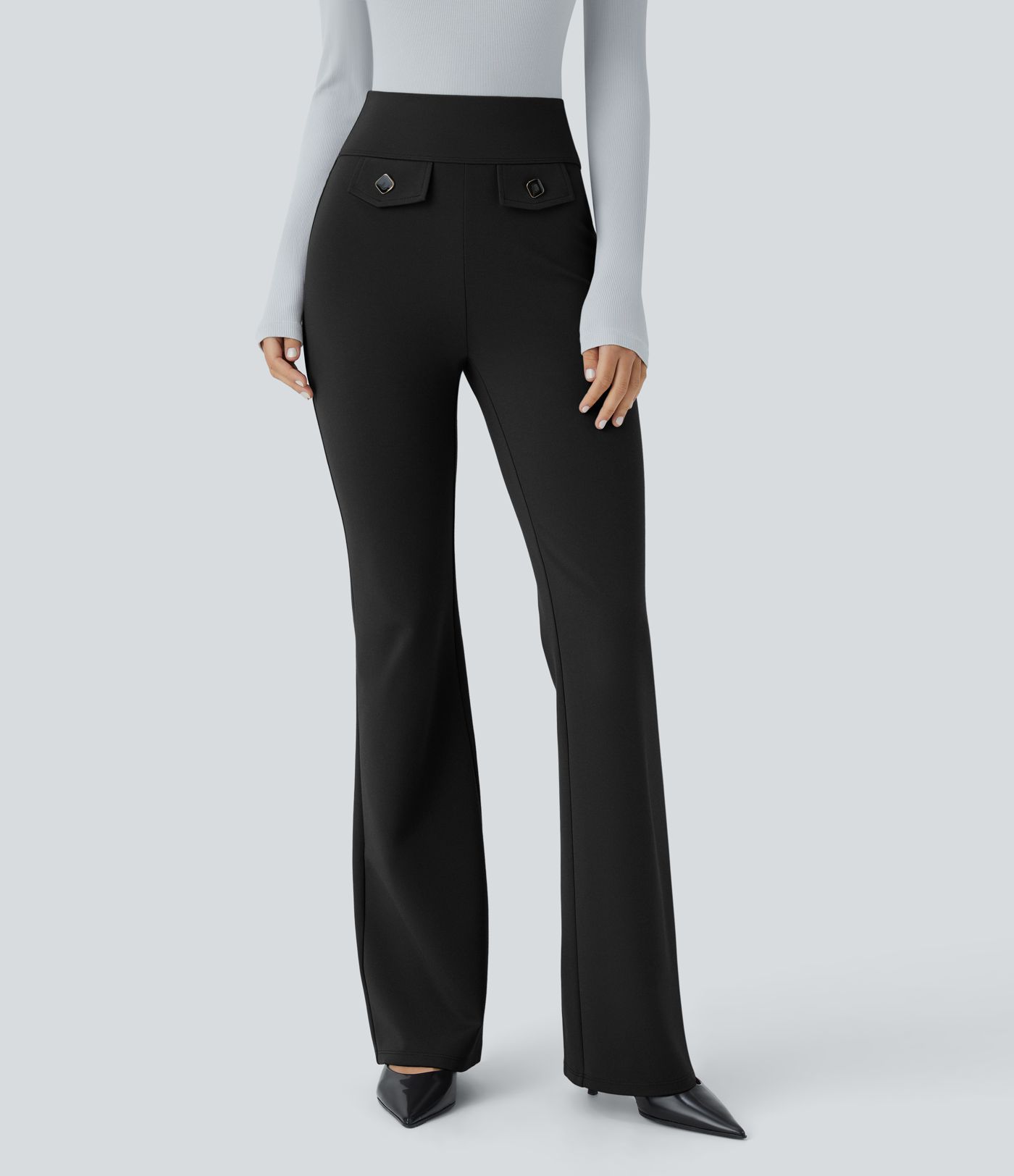 Halara Flex™ SculptKnit High Waisted Decorative Pocket Work Pants