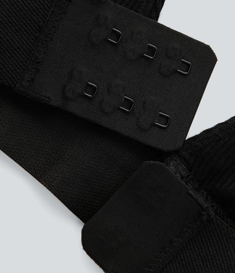 Sujetador deportivo tirante ajustable súper elástico agradable piel