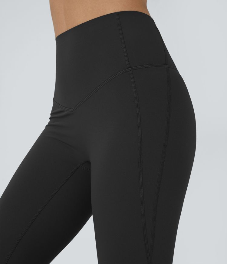 Halara UltraSculpt™ High Waisted Tummy Control Shaping Yoga Flare Leggings