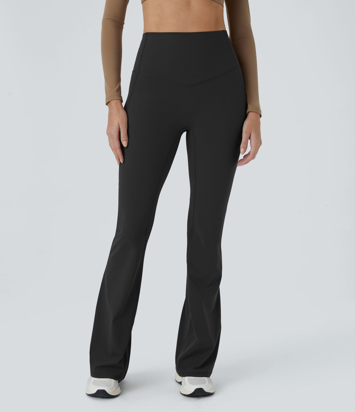 Halara UltraSculpt™ High Waisted Tummy Control Shaping Yoga Flare Leggings