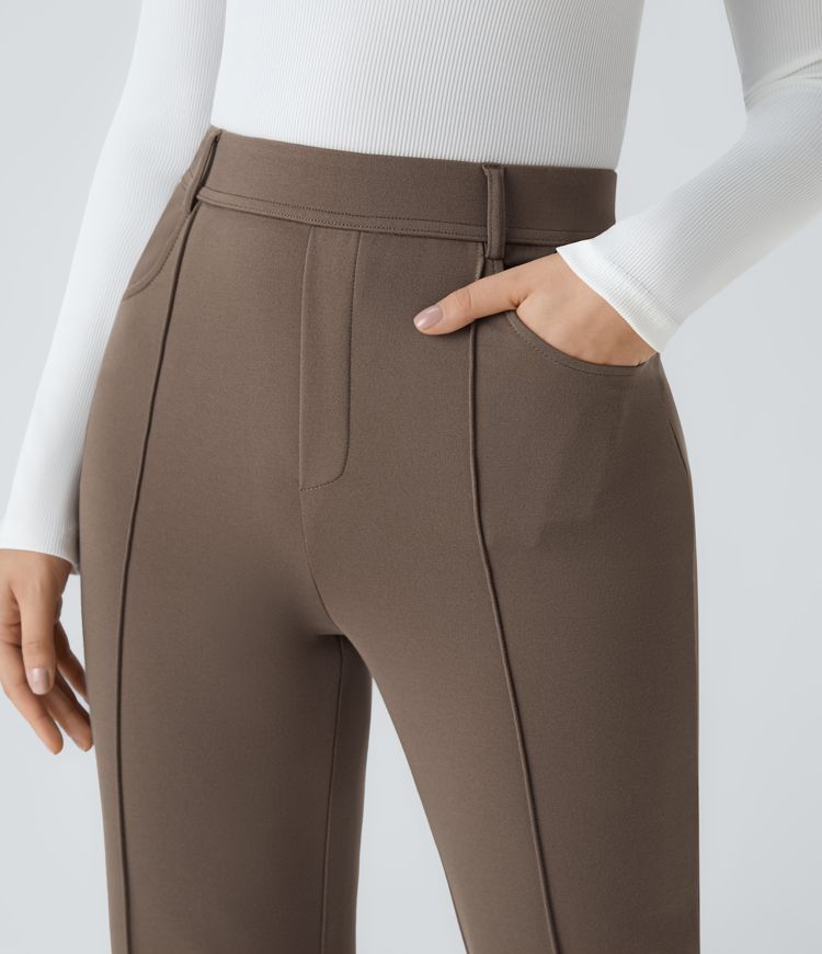 Halara Flex™ High Waisted Pocket Straight Leg Work Pants