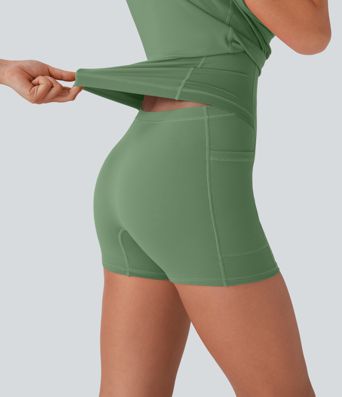 SoftlyZero™ Plush Molded Cups Dance Active Dress-Easy Peezy Edition D-F Cups