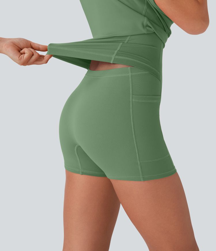 SoftlyZero™ Plush Molded Cups Dance Active Dress-Easy Peezy Edition D-F Cups