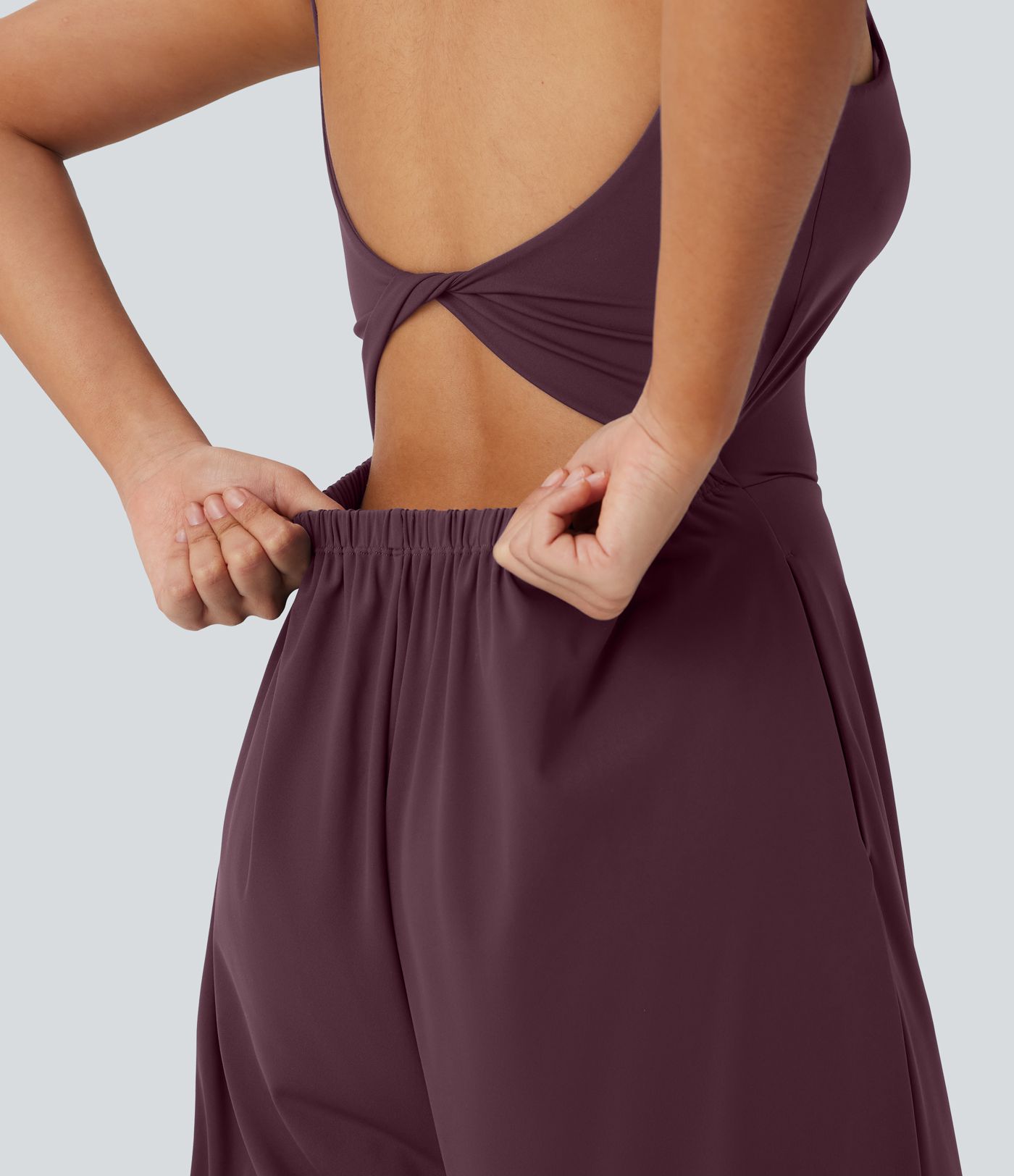 SoftlyZero™ Mono de Yoga con Doble Tirante Aéreo y Bolsillos - Edición Súper Fácil SoftlyZero™ Mono de Yoga con Doble Tirante Aéreo y Bolsillos - Edición Súper Fácil