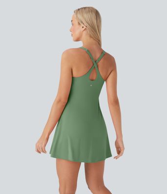 SoftlyZero™ Plush Molded Cups Dance Active Dress-Easy Peezy Edition D-F Cups