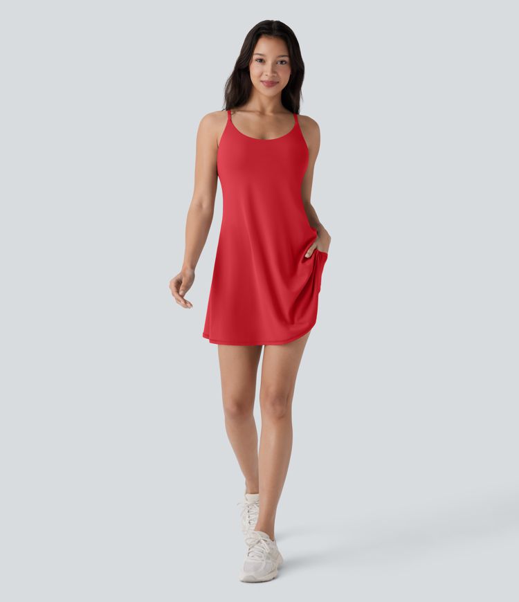 SoftlyZero™ Plush Molded Cups Low Support Dance Active Dress-Easy Peezy Edition A-C Cups