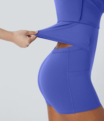 SoftlyZero™ Airy Molded Cups Cool Touch Dance Active Dress-Easy Peezy Edition D-F Cups