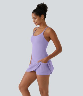 SoftlyZero™ Plush Backless Active Dress-Easy Peezy Edition