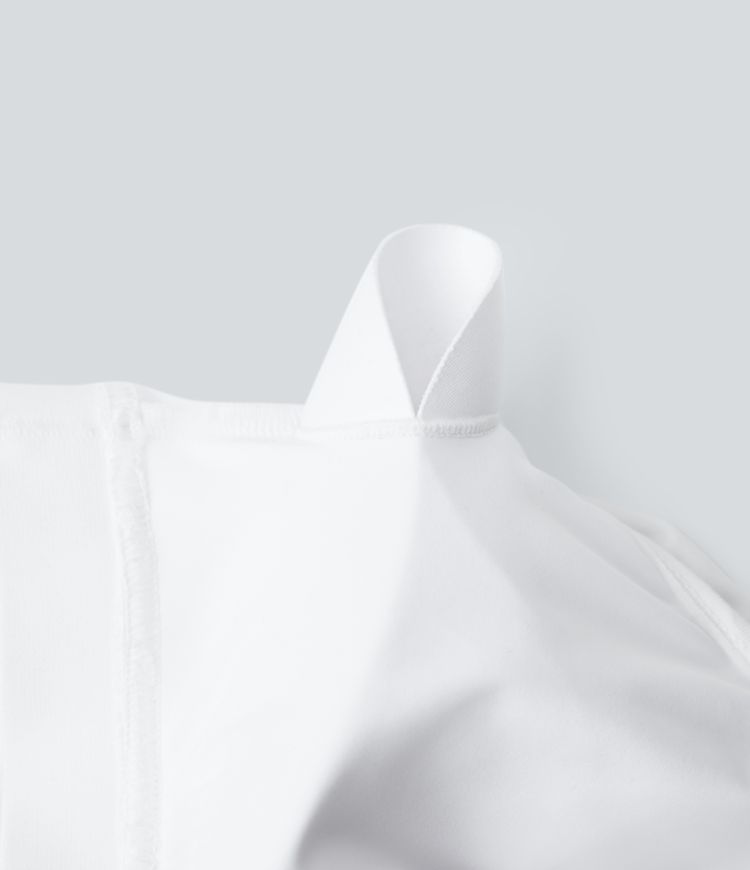 SoftlyZero™ Airy Halter Draped InstantCool Yoga Sports Top E-G Cups-UPF50+