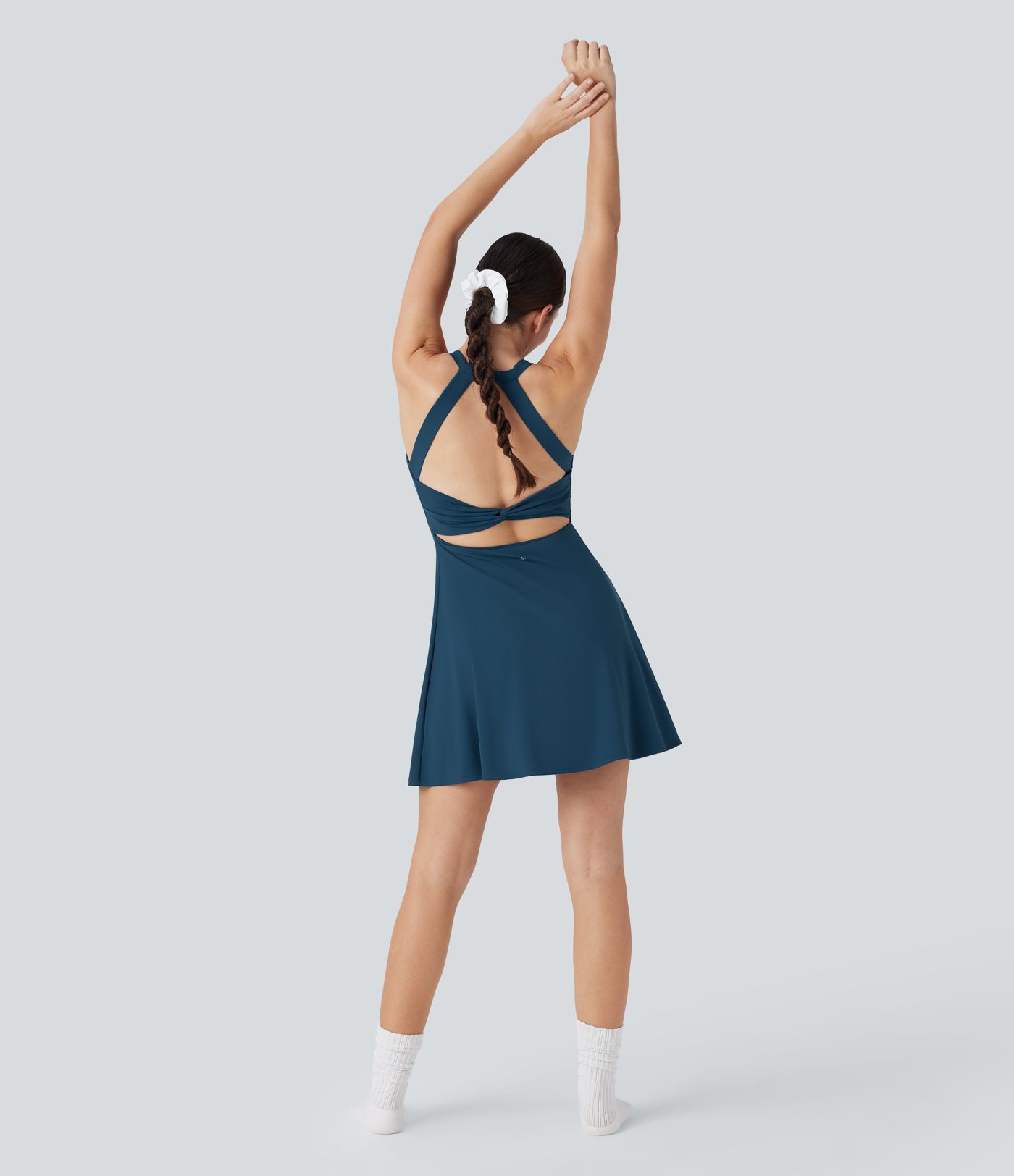 Flare Dance Active Dress-Longer Length-Easy Peezy Edition D-F Cups