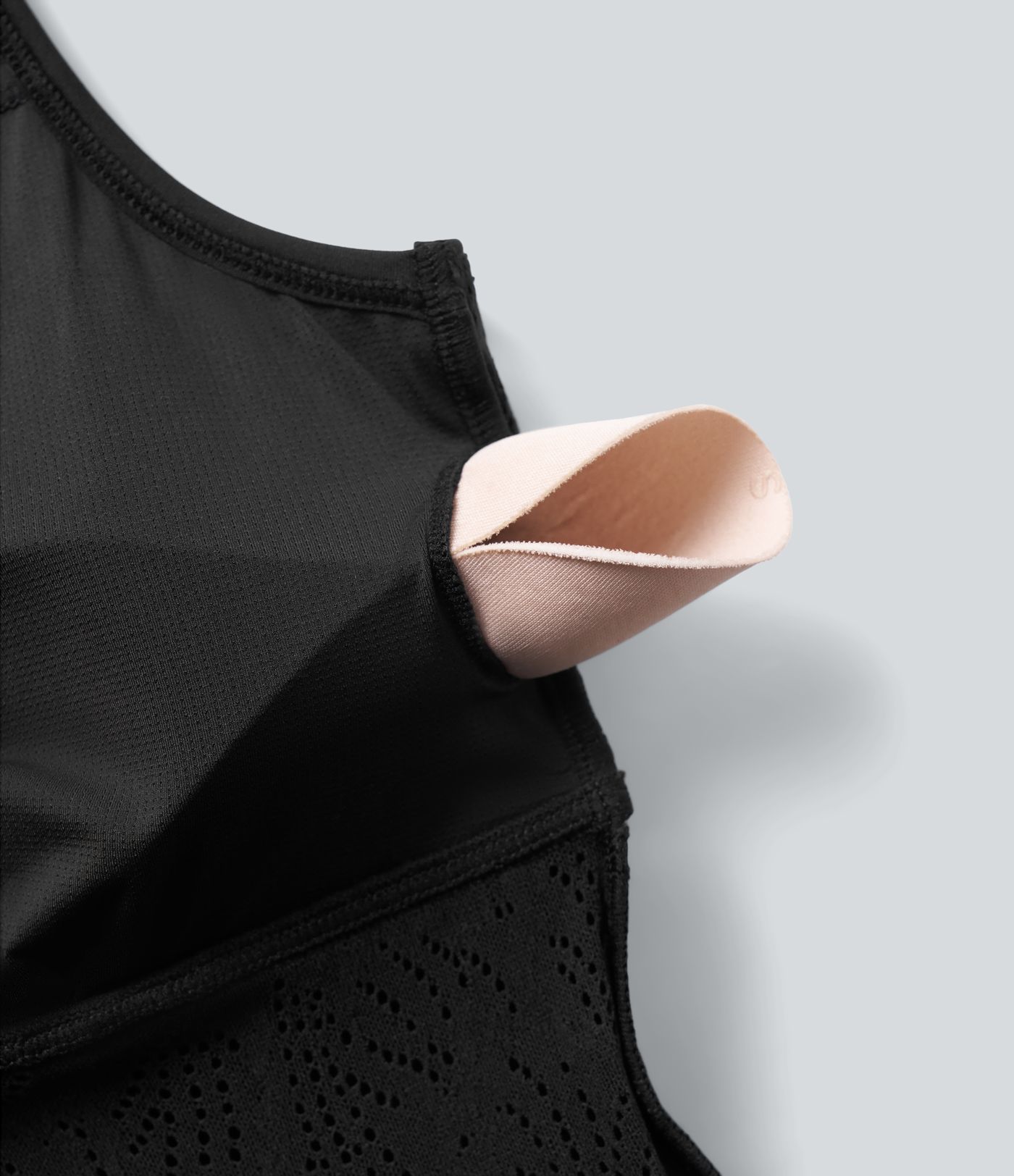 Robe de tennis active Softlyzero™ Airy avec dos nu, dentelle contrastée et fente 2-en-1 Cool Touch avec poche-UPF50+