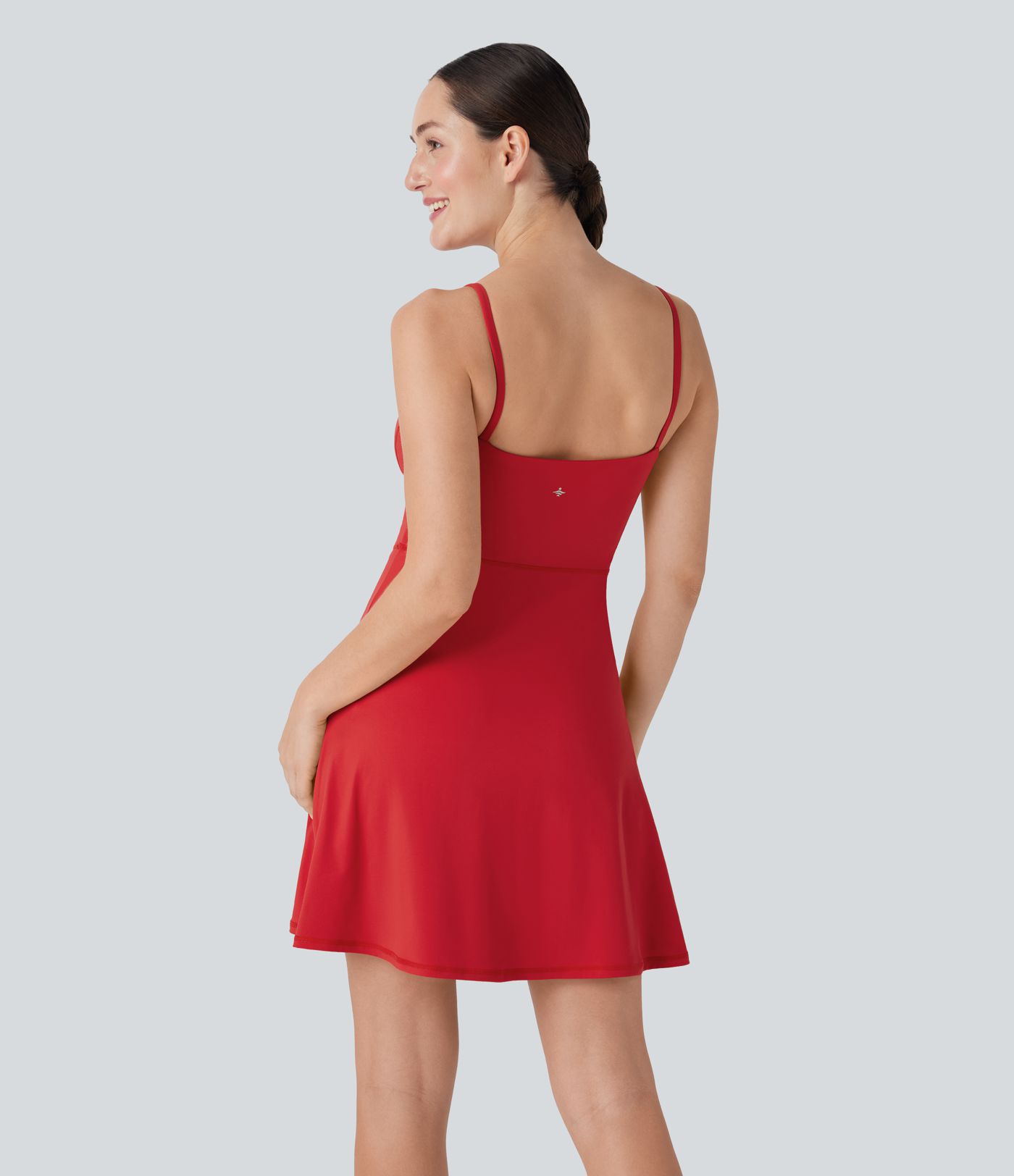 Softlyzero™ Plushkorsett, rückenfrei, 2-in-1, Mini-Freizeitkleid mit Seitentasche, längere Länge