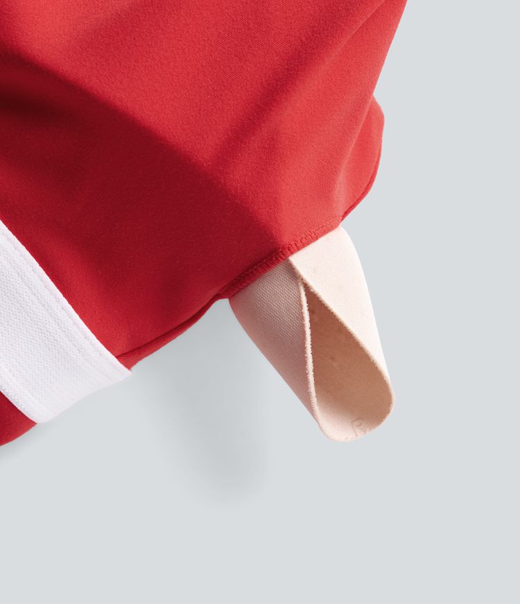 Softlyzero™ Plushkorsett, rückenfrei, 2-in-1, Mini-Freizeitkleid mit Seitentasche, längere Länge