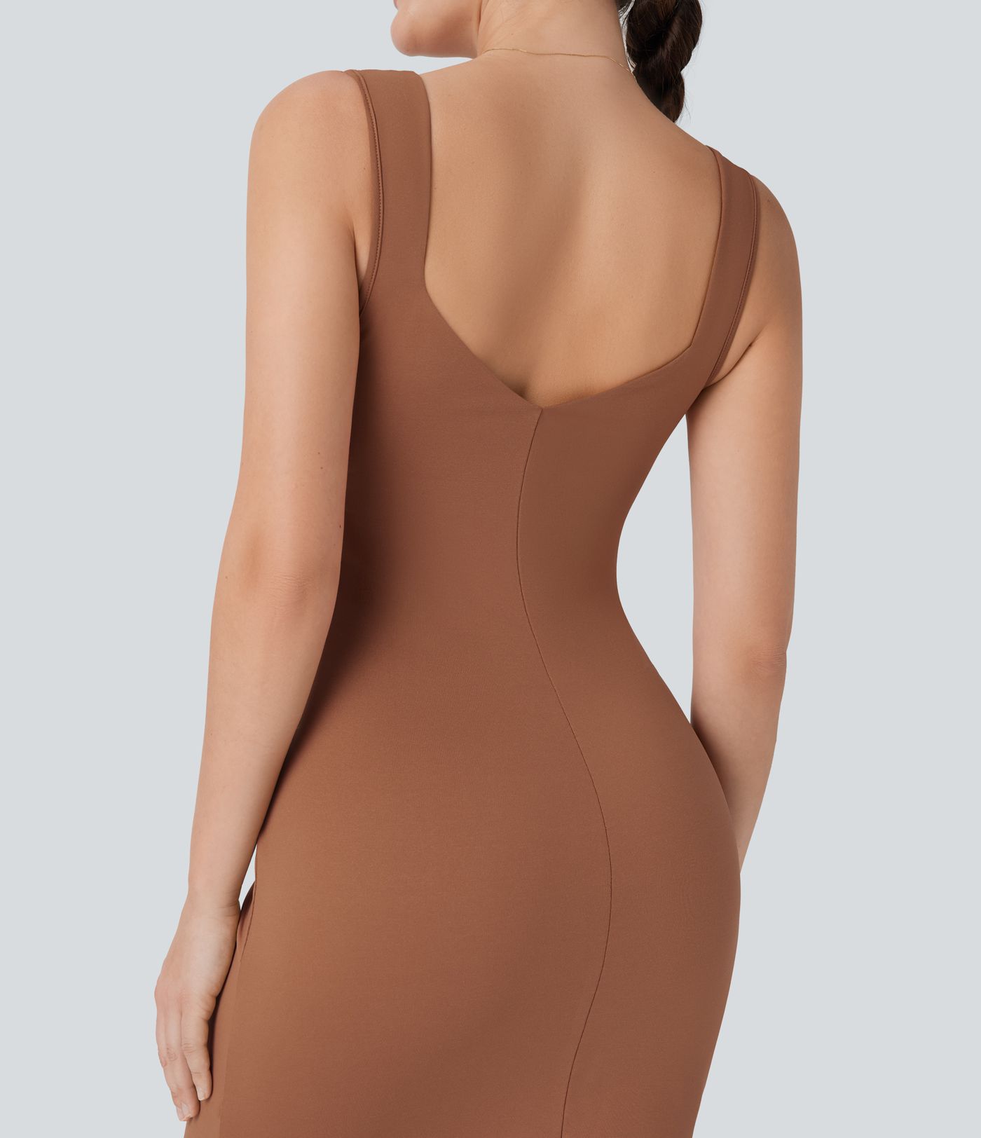 Backless Bodycon Mini Casual Dress