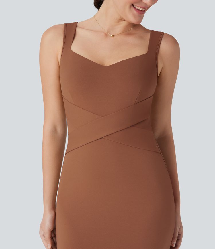 Backless Bodycon Mini Casual Dress