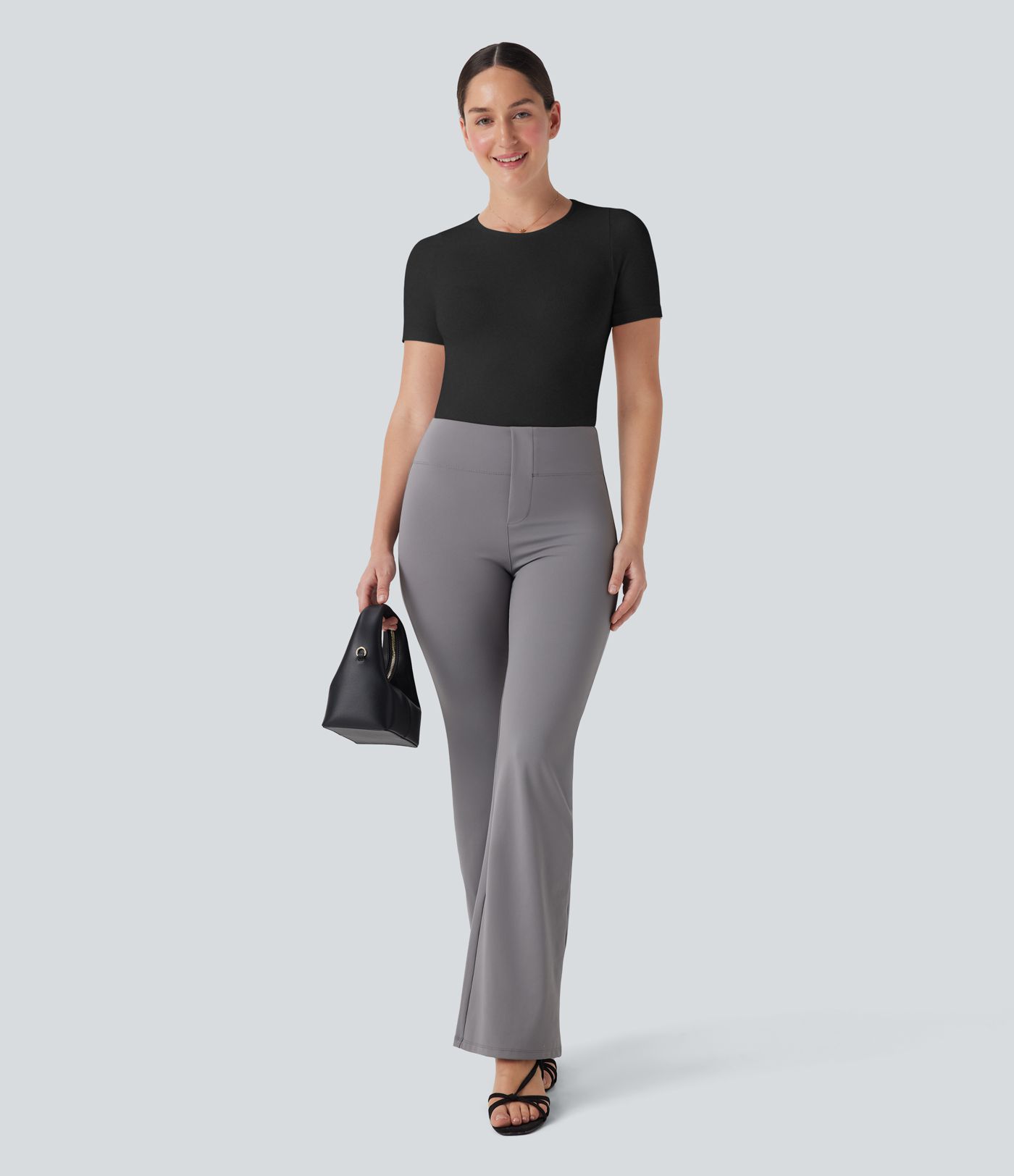OneForm Seamless Flow Smoothing Adjustable Leg Straps Work Bodysuit-Easy Peezy