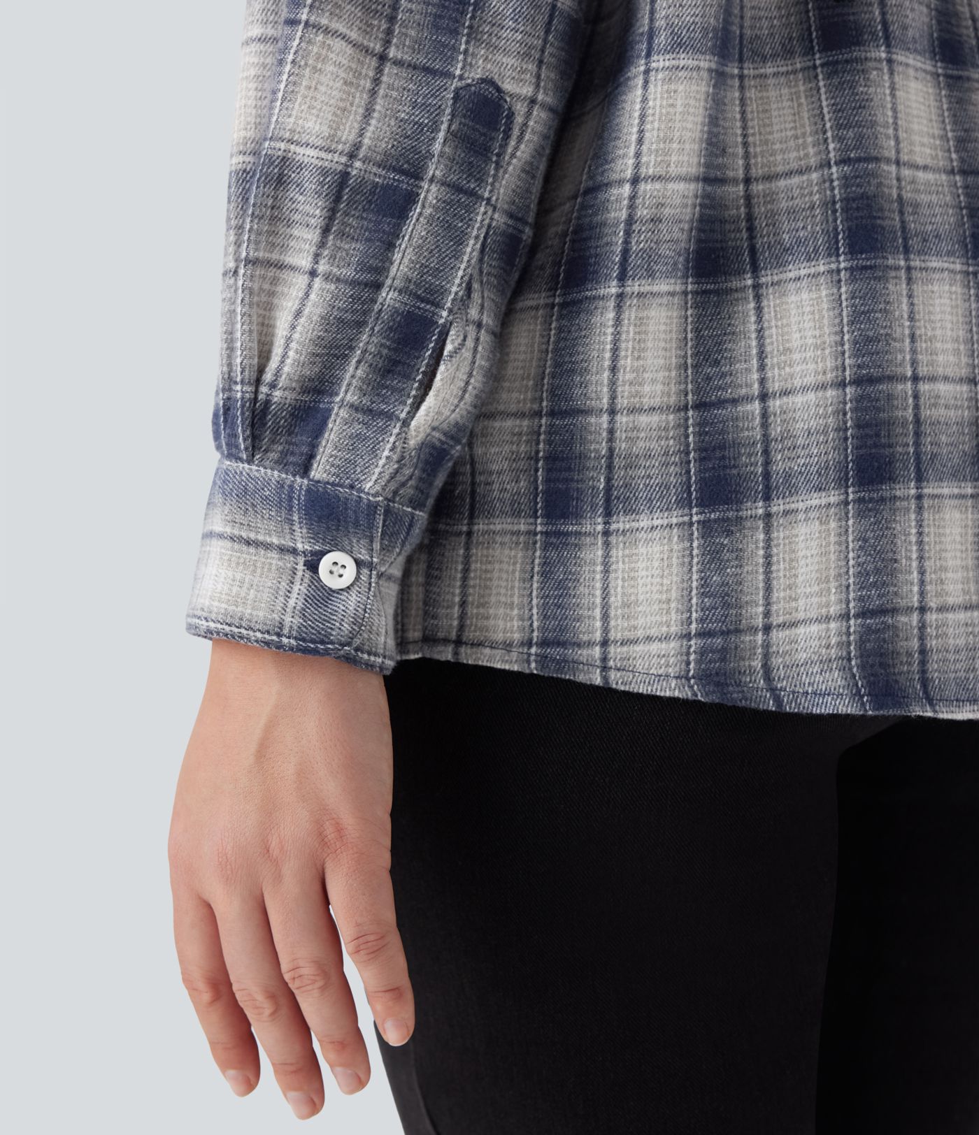 Long Sleeve Plaid Casual Shirt