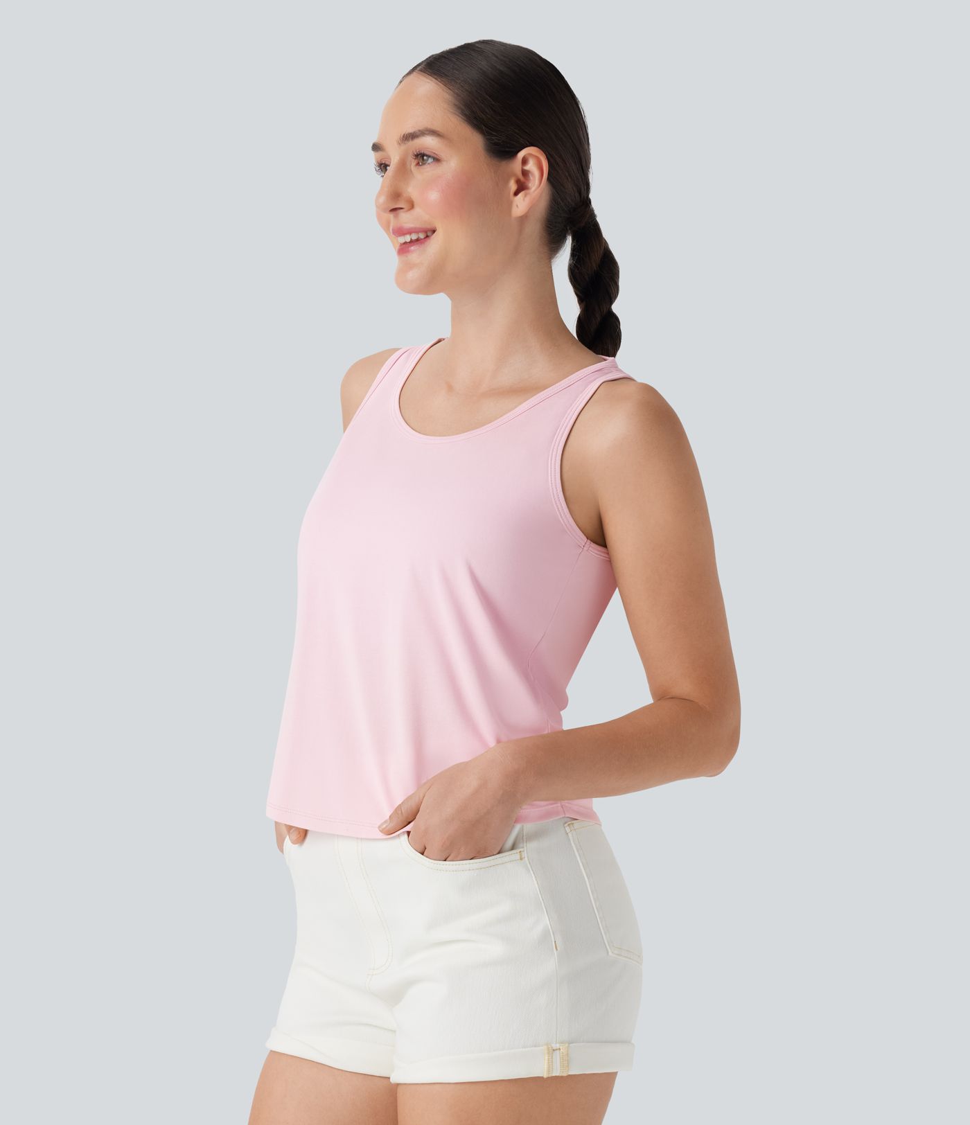 Sleeveless Casual Top