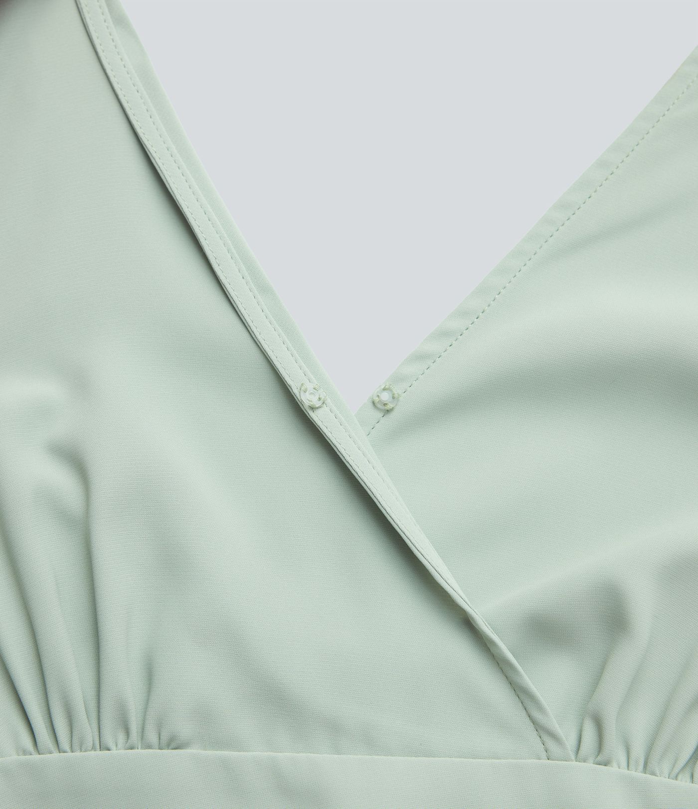 Rückenfreies, kurzärmliges Maxikleid mit V-Ausschnitt und Schlitz für Brautjungfern und Hochzeitsgäste