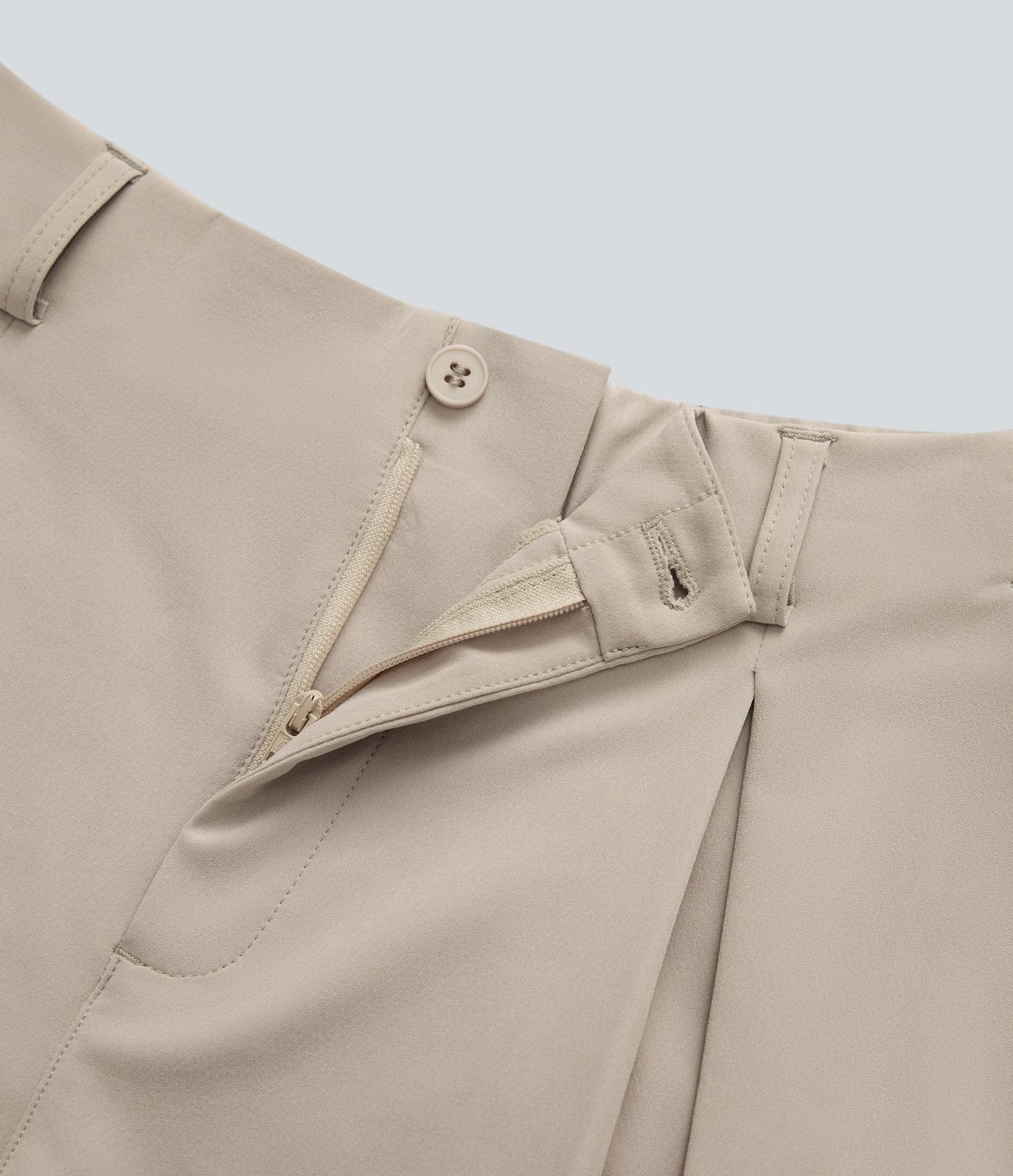 Quick Dry High Waisted Sied Pocket Golf Shorts-Golf Tee Pocket-UPF 40+